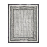 Block-Printed Cotton Crib Quilt