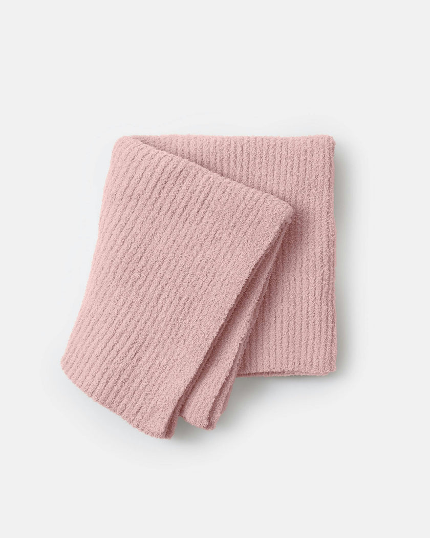 Cushy Ribbed Blanket • Fuzzy