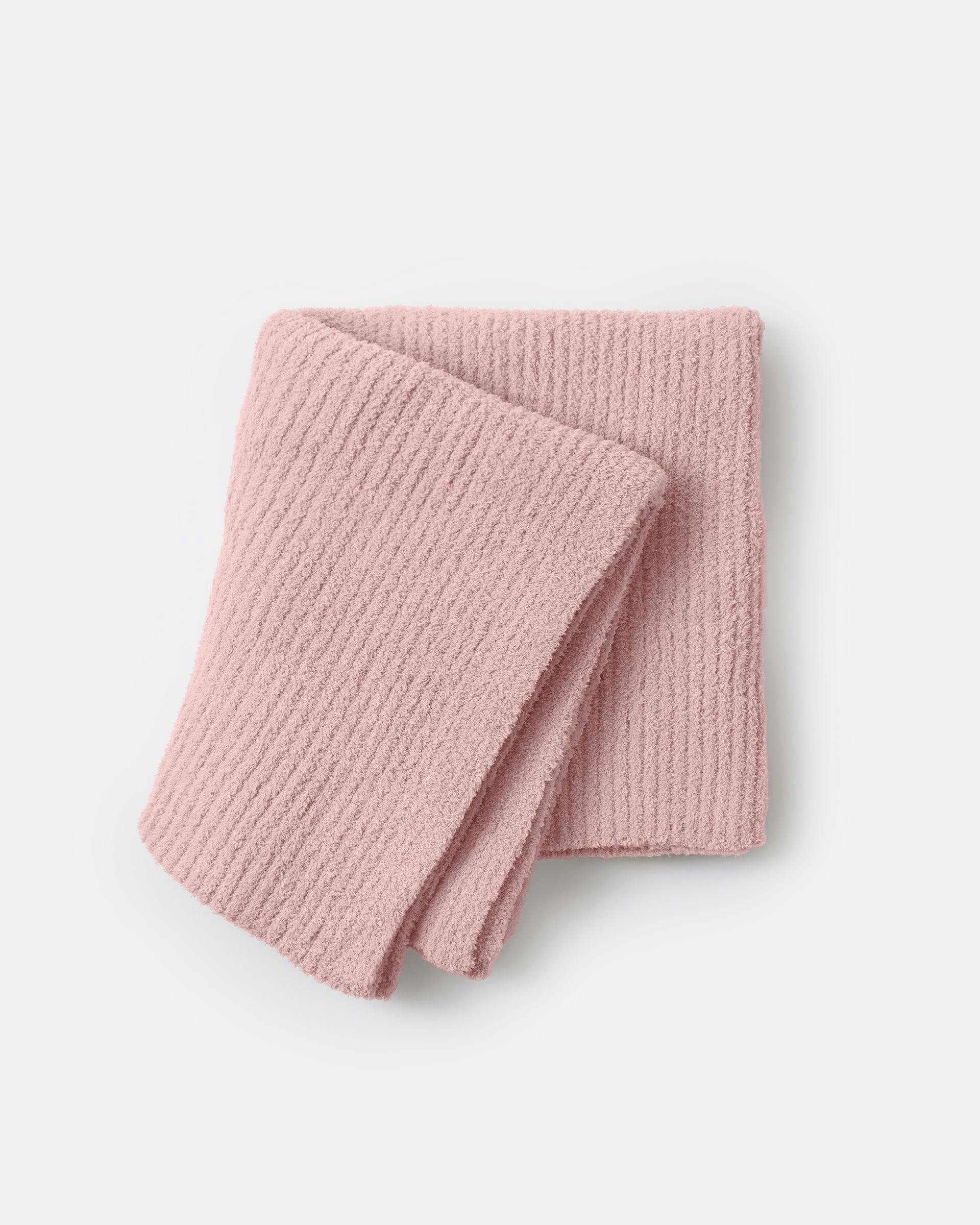 Cushy Ribbed Blanket • Fuzzy
