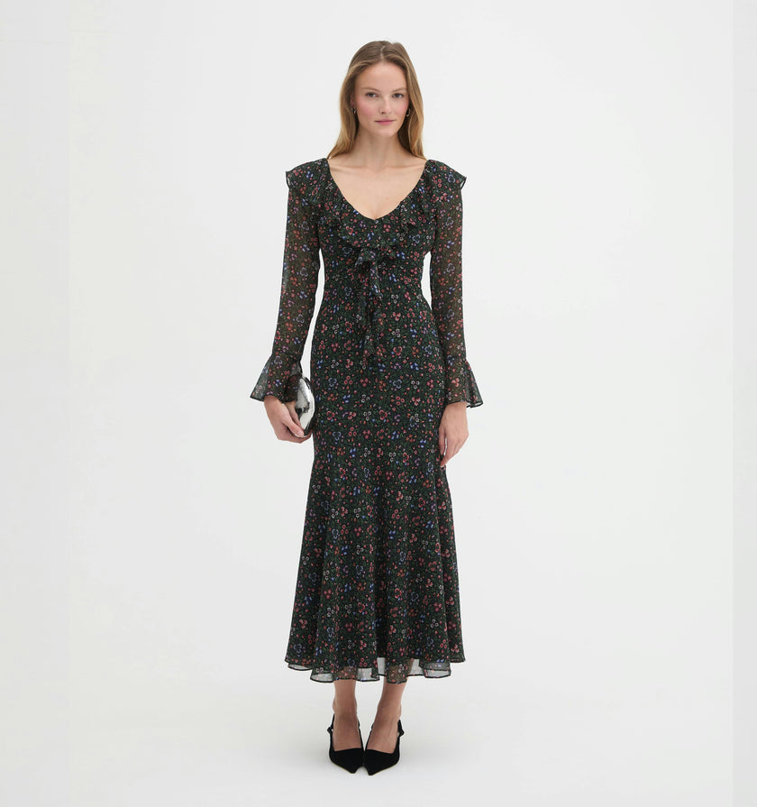 The Edwina Dress - Woodland Floral