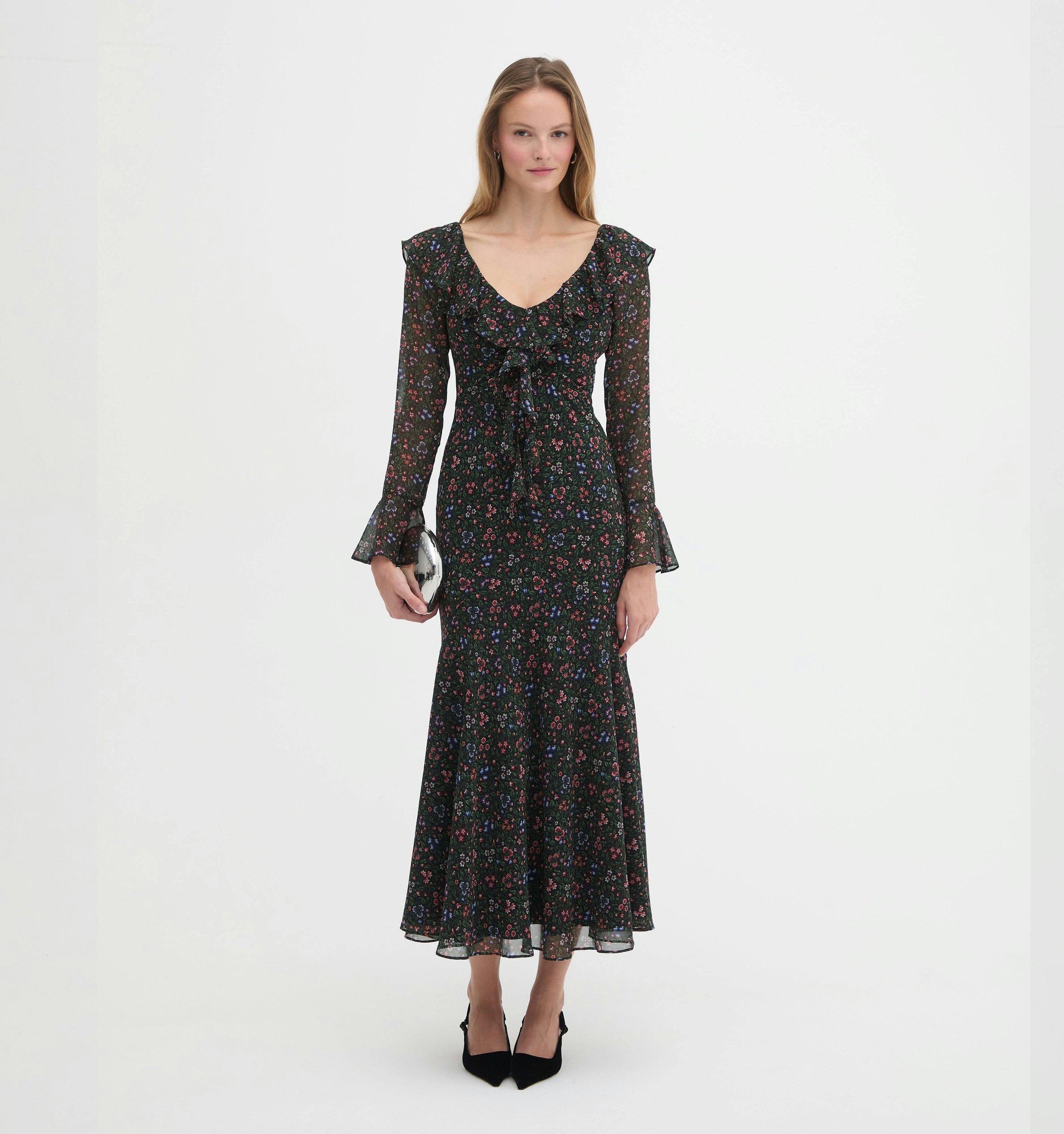 The Edwina Dress - Woodland Floral