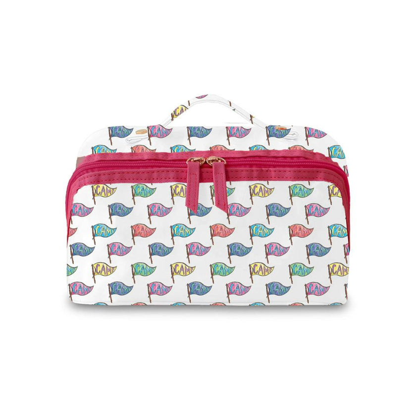 Camp Pennant Cosmetic Bag