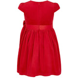 Billy Velvet & Satin Bow Occasion Party Dress