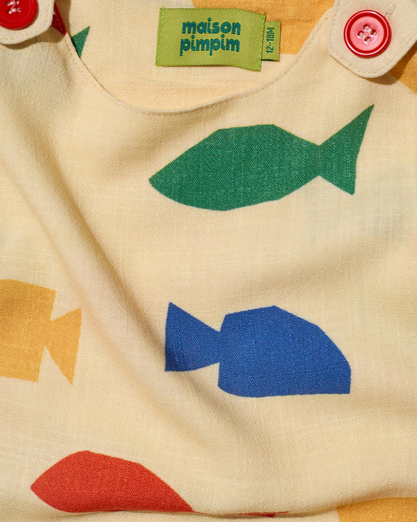 Bauhaus Fish Romper