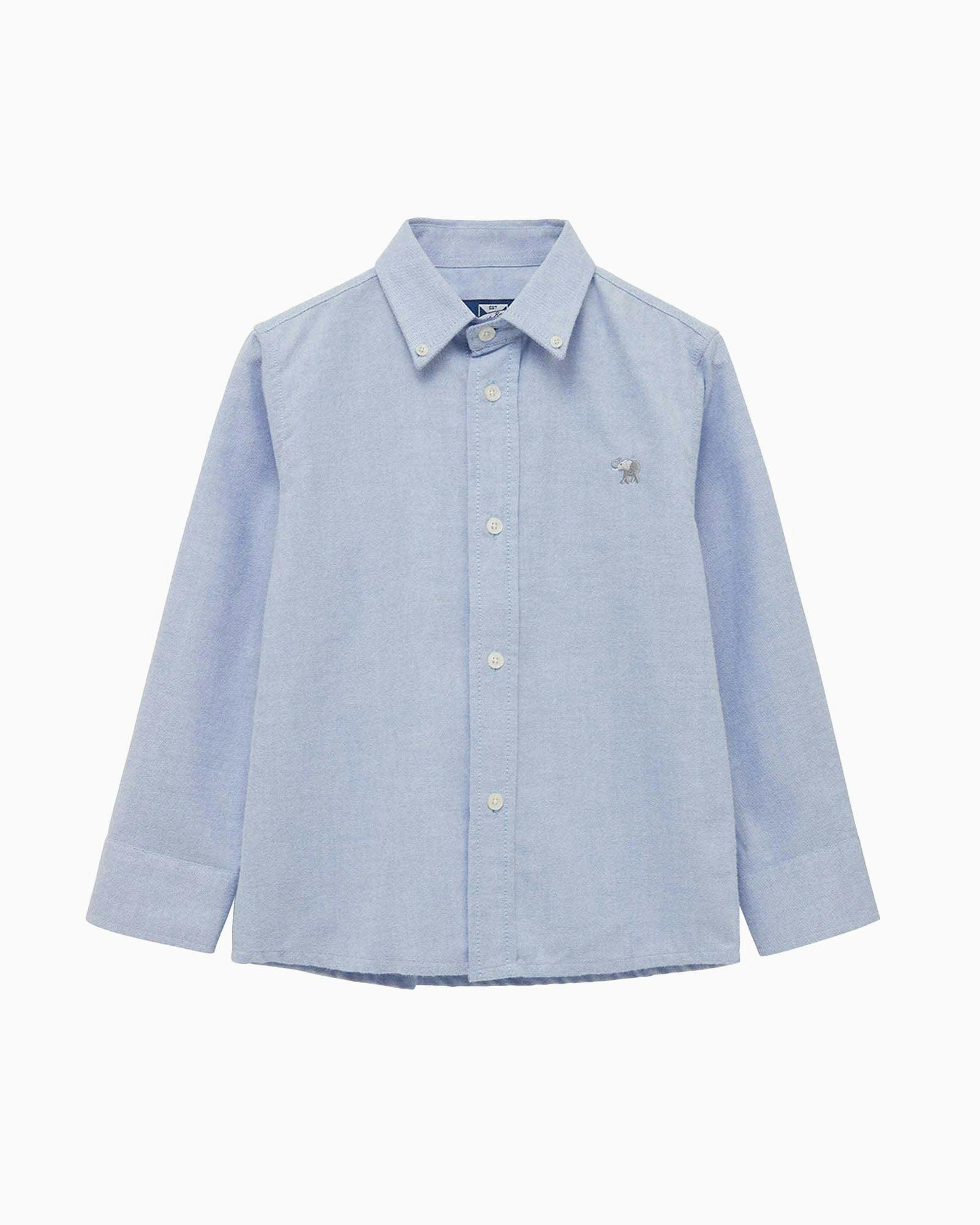 Thomas Shirt in Oxford Blue