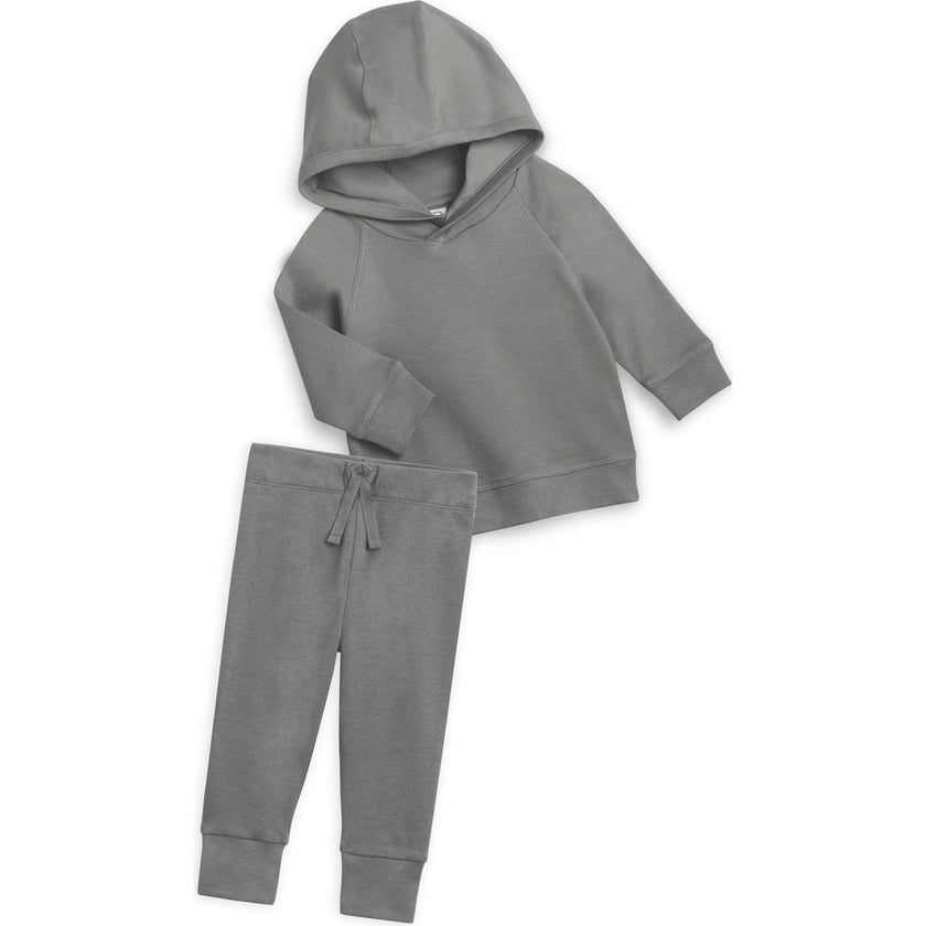 Organic Infant Lightweight Hoodie and Pant Set