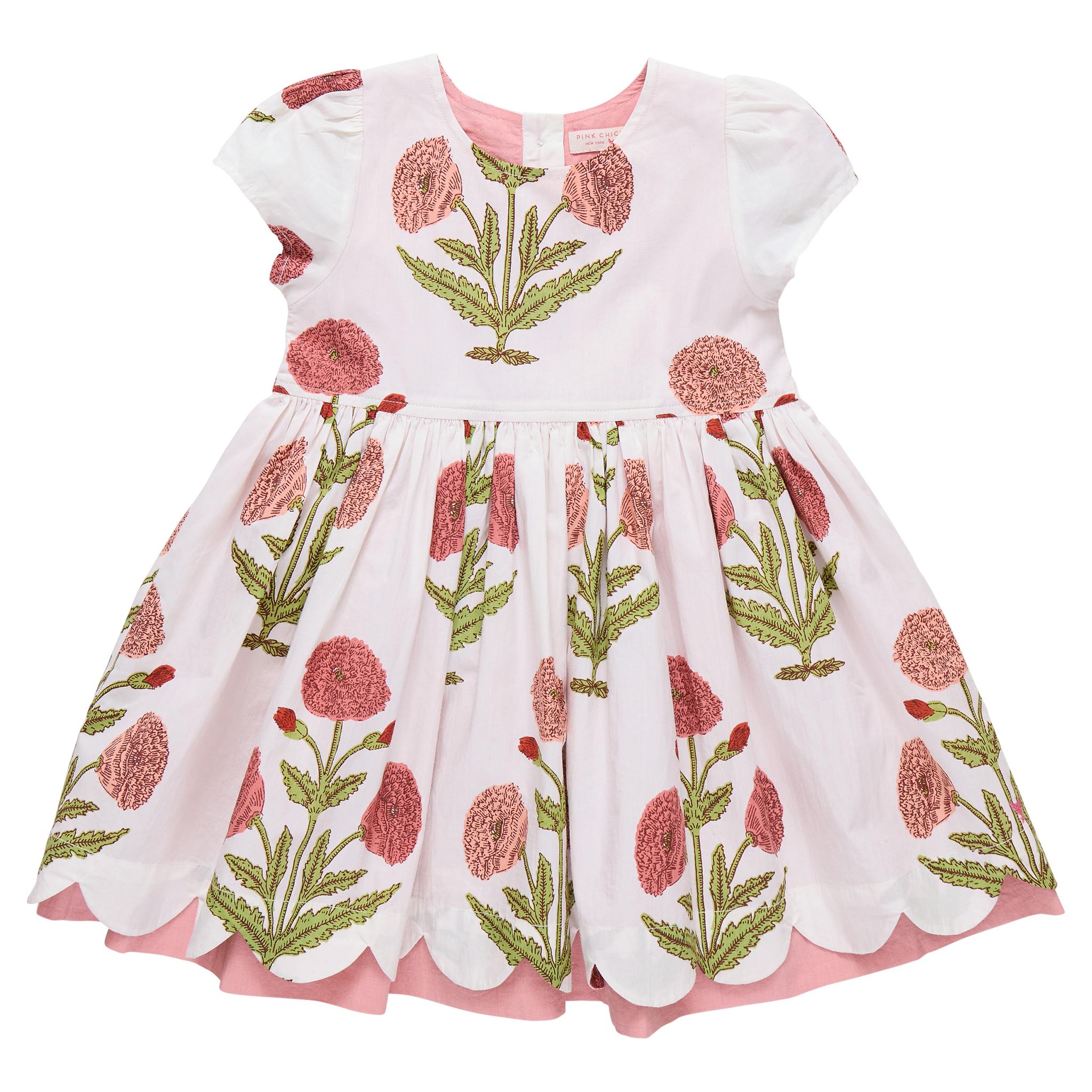 Girls Marisol Dress - Rose Dandelion