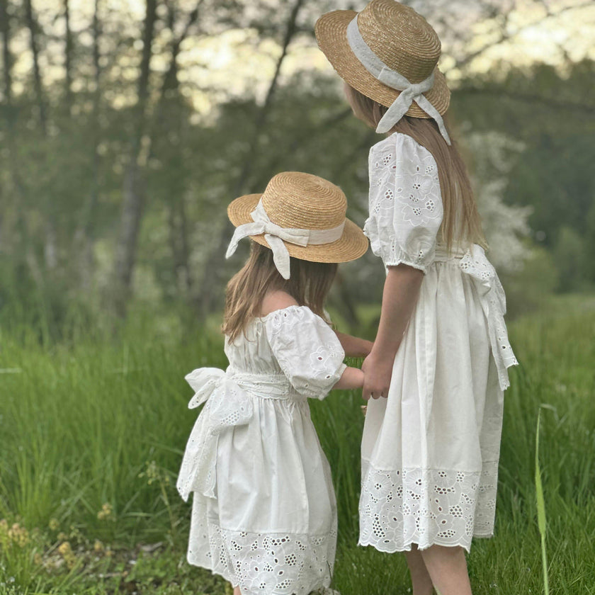 Blanca White Cotton Dress