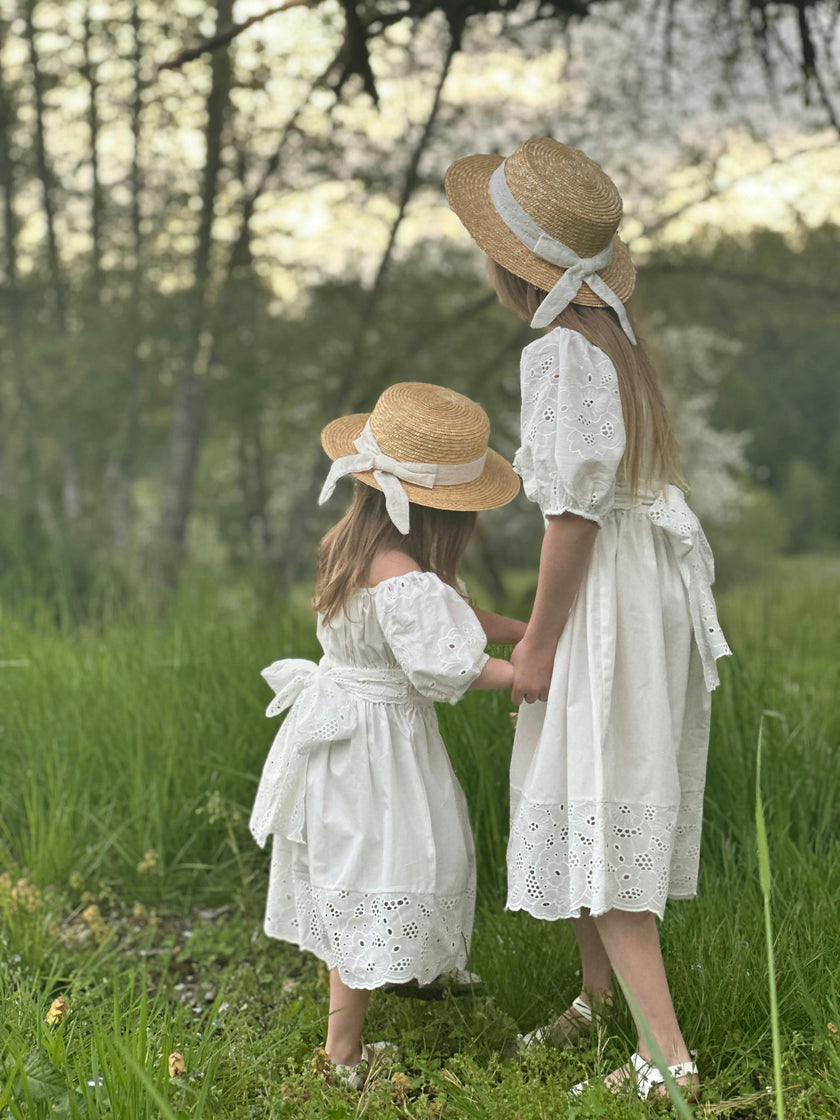 Blanca White Cotton Dress