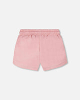 Organic Cotton Jersey Shorts Dusty Pink