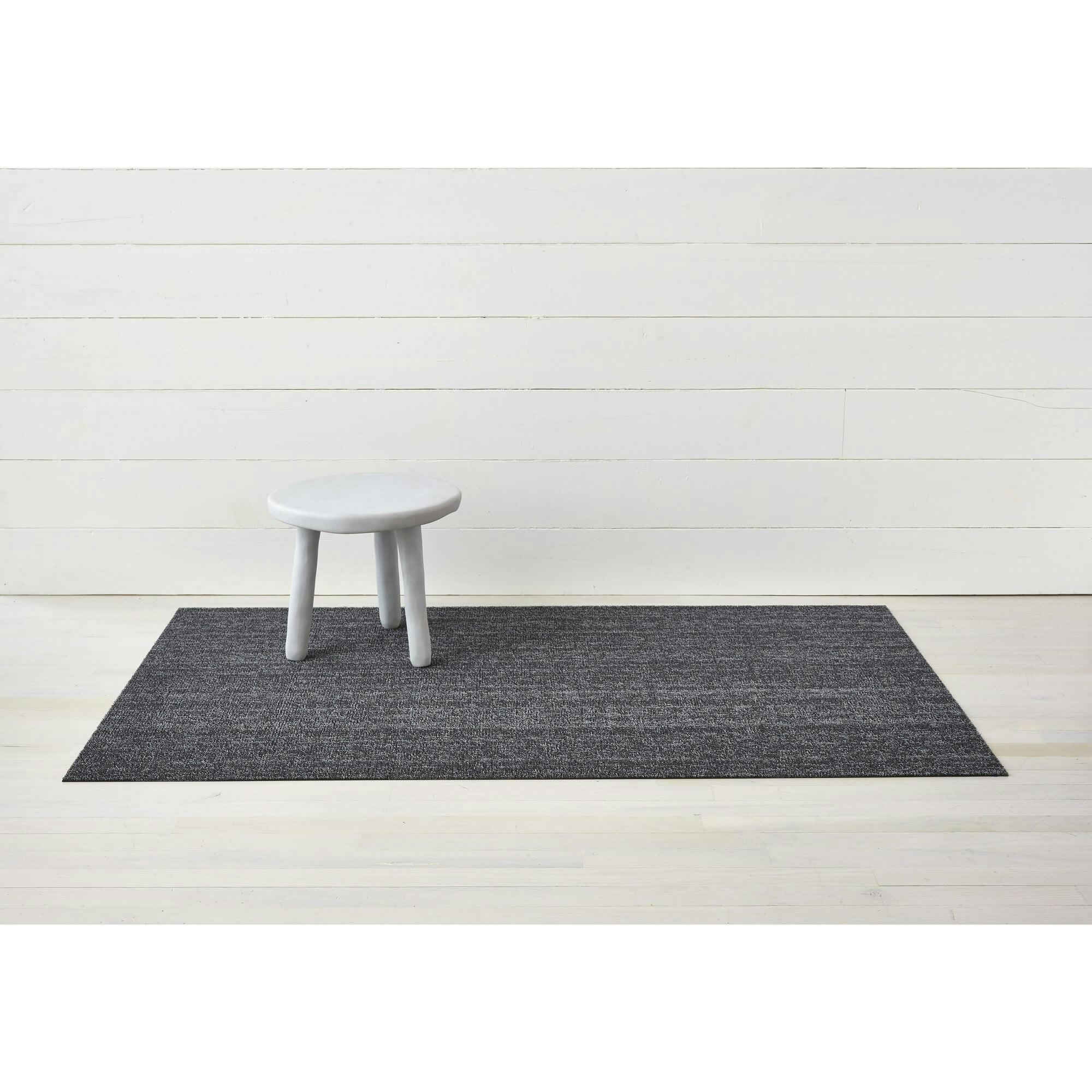Heathered Shag Floor Mat, Grey