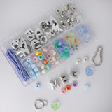 Silver Alphabet Bead Box