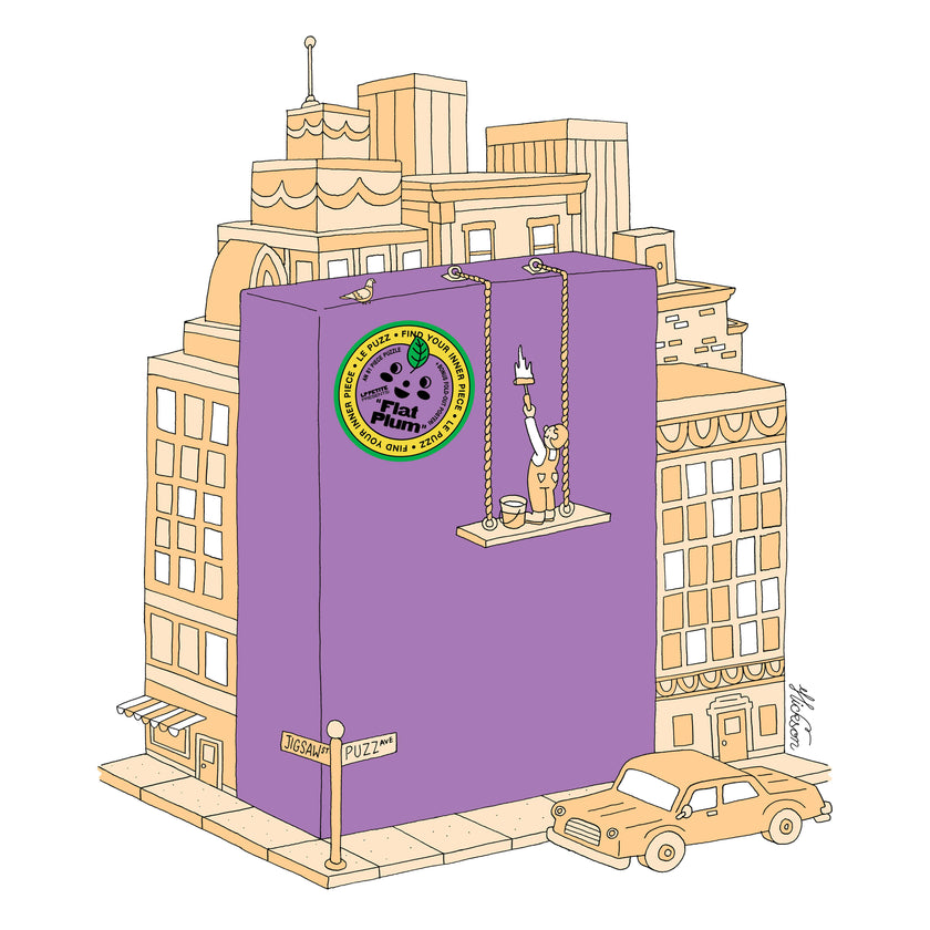 Flat Plum Puzzle