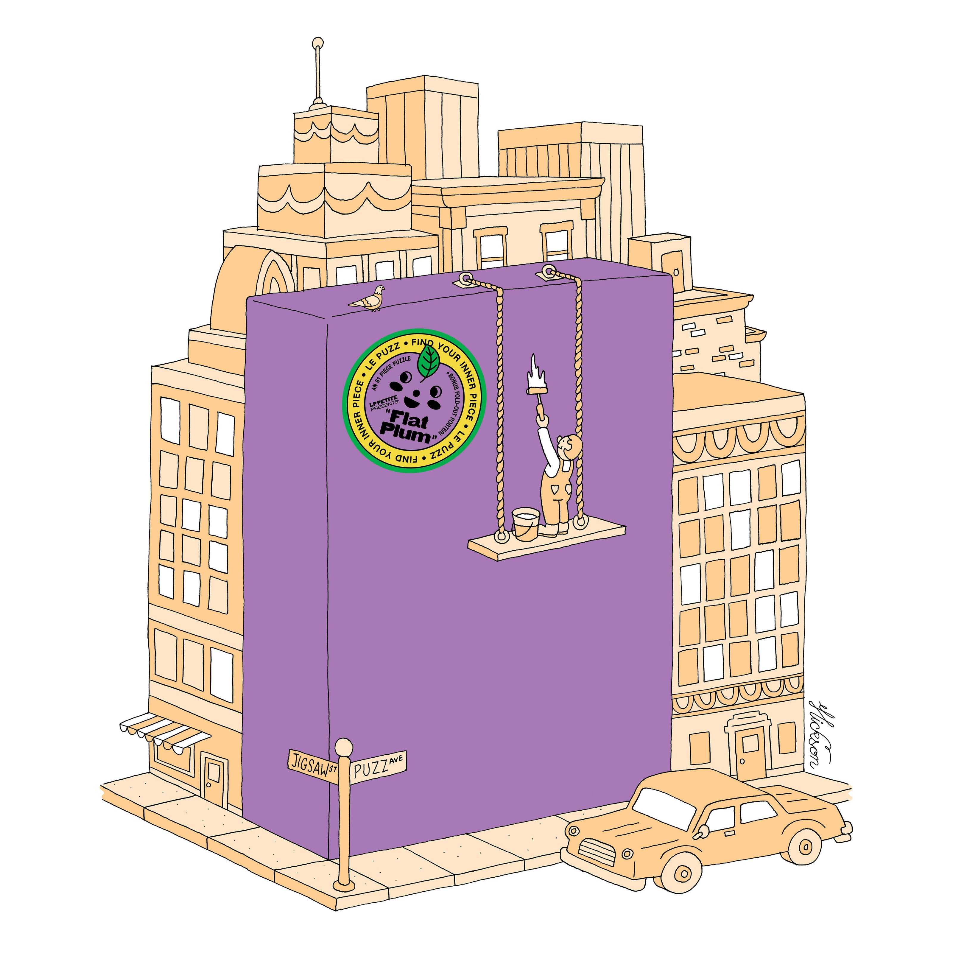 Flat Plum Puzzle