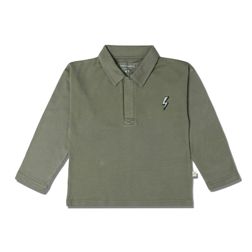 Organic Long Sleeve Polo