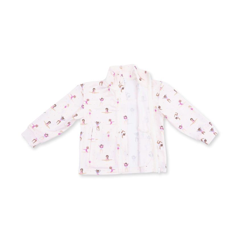 Tiny Tumblers Activewear - Mock Neck Active Jacket