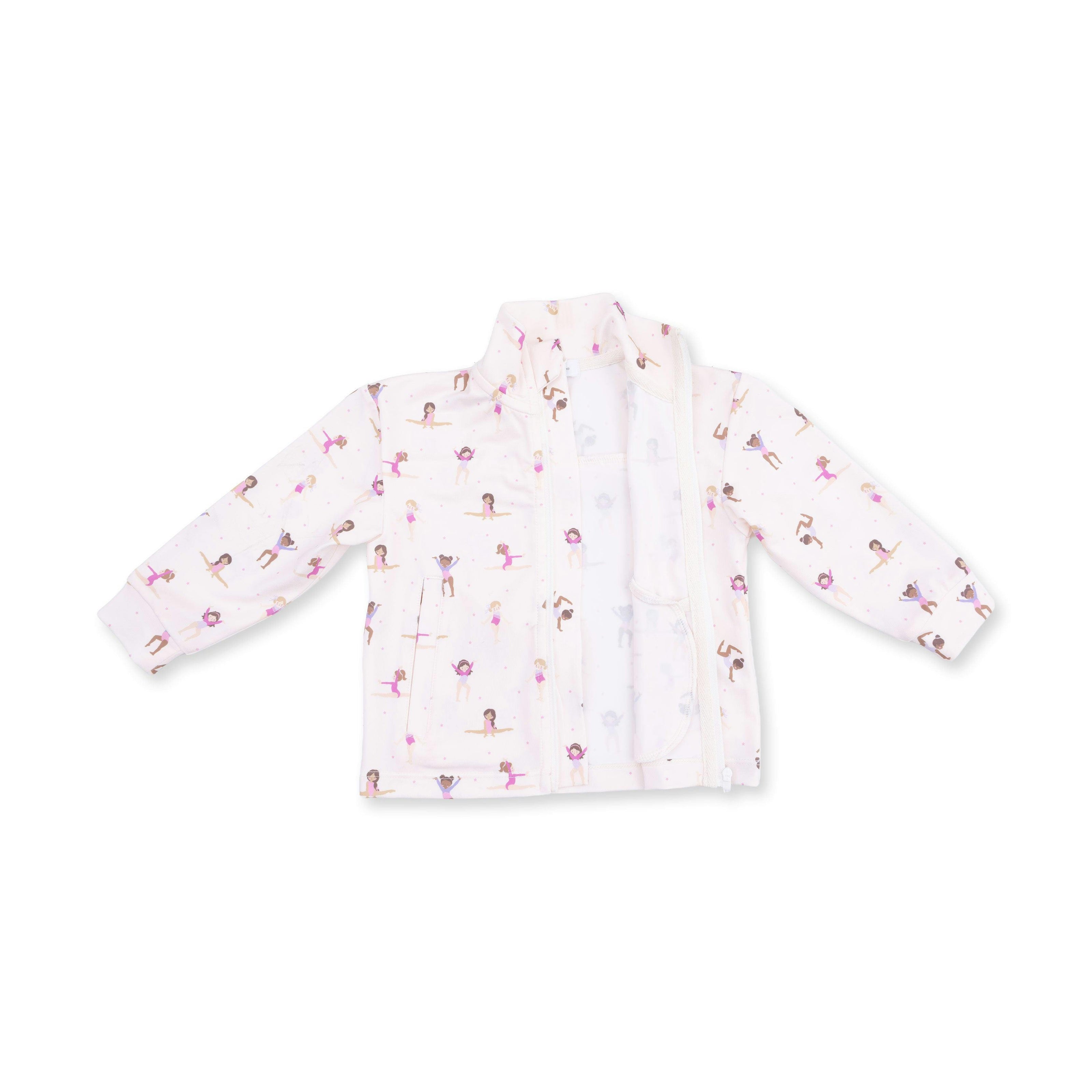 Tiny Tumblers Activewear - Mock Neck Active Jacket