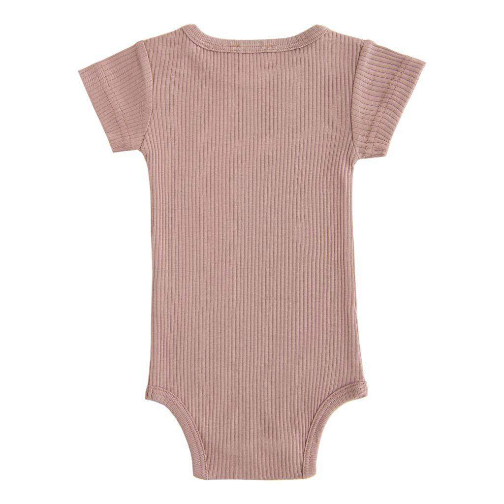 Pink Rose SS Modal Bodysuit