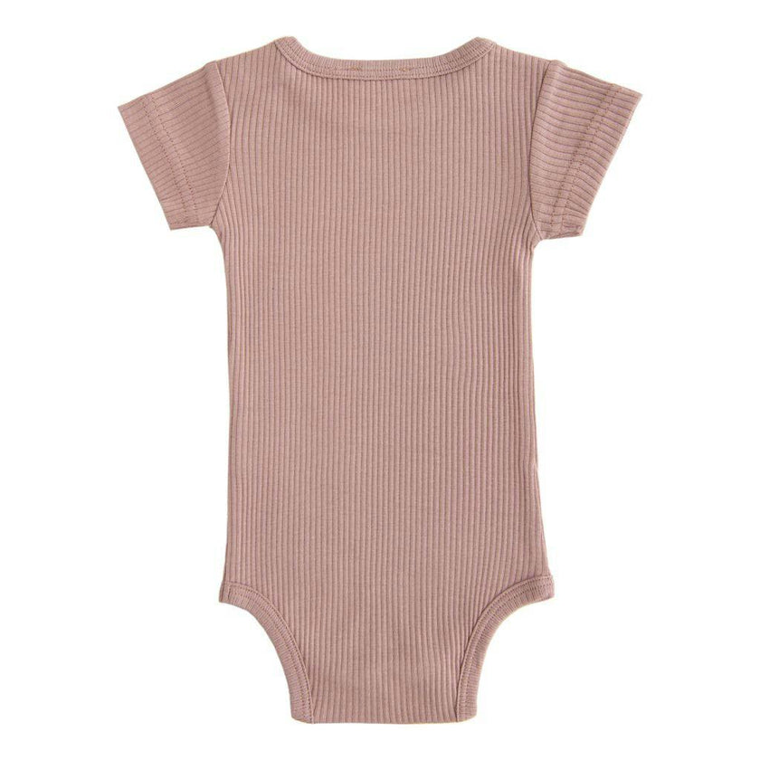Pink Rose SS Modal Bodysuit