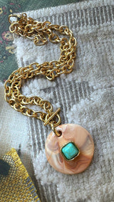 Sunwash Stone Necklace