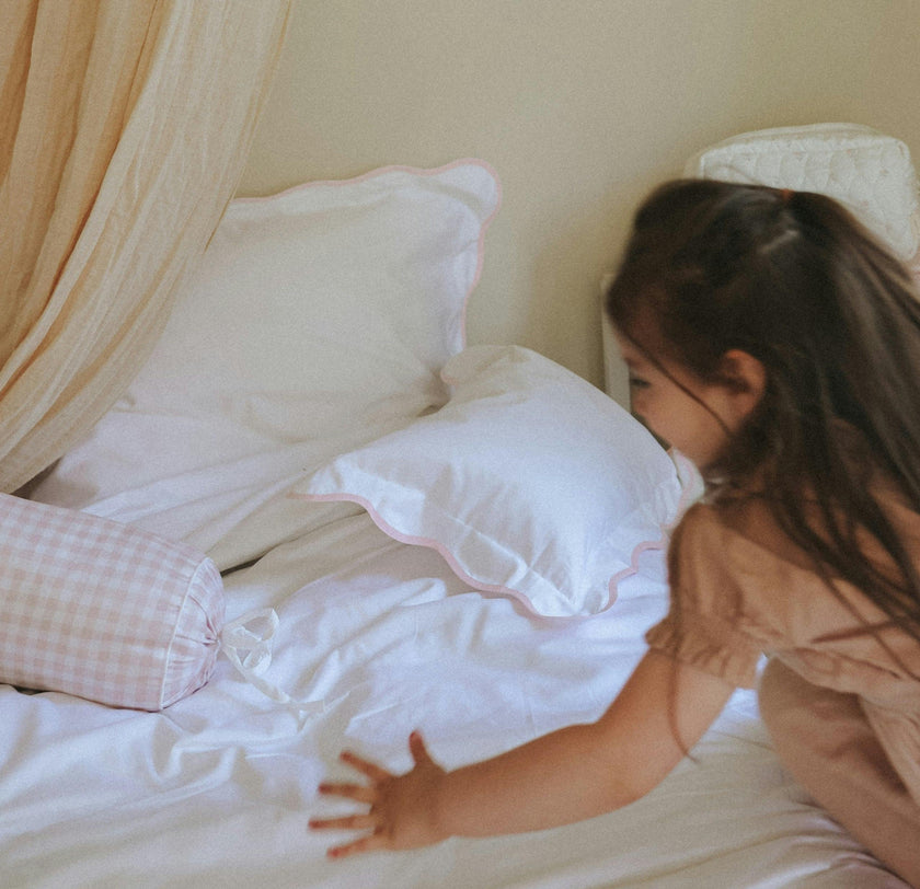 Soft Wave Toddler Pillow - Pink