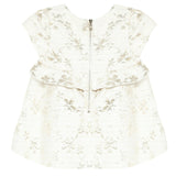 TARTINE ET CHOCOLAT Pearl Floral Jacquard Baby Dress