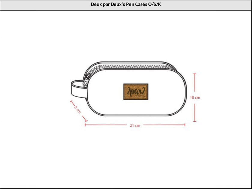 Double Pencil Case