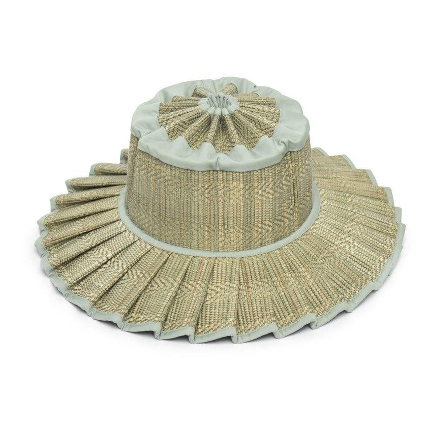Sea Foam Capri Hat