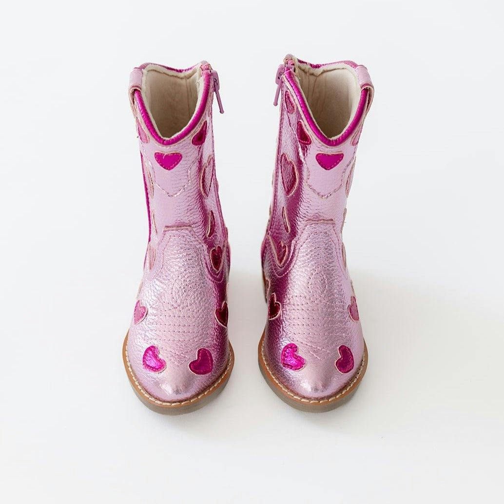 Cowgirl Lovestruck Boots, Pink