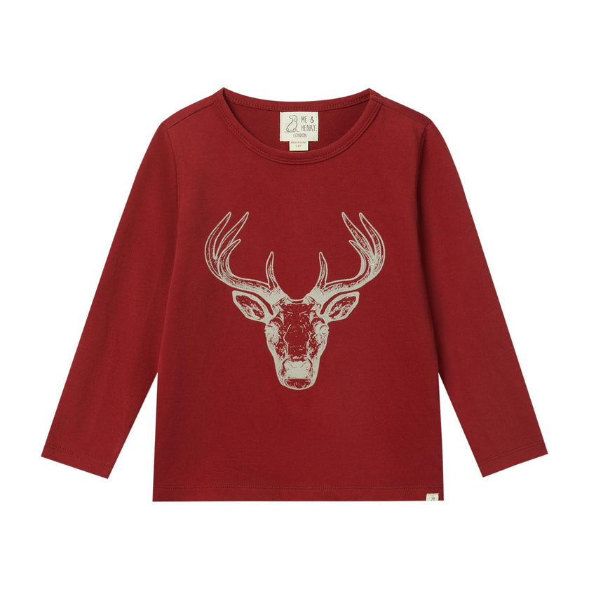 CHEROKEE Moose Printed Tee