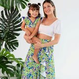 Women's Wrap Skirt - Montemar Print