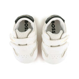White & Beige Baby Sneakers