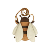 Toto Purse | Bee | Camel Classic Leather