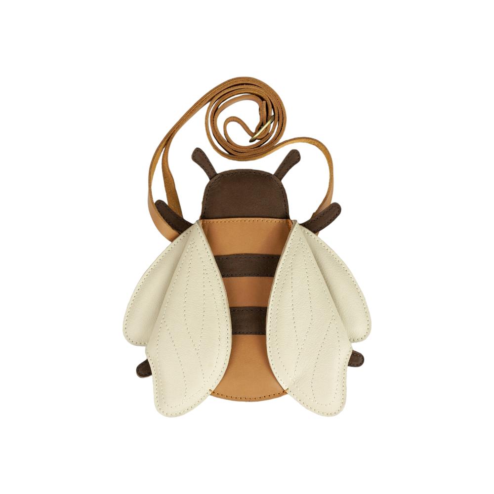 Toto Purse | Bee | Camel Classic Leather