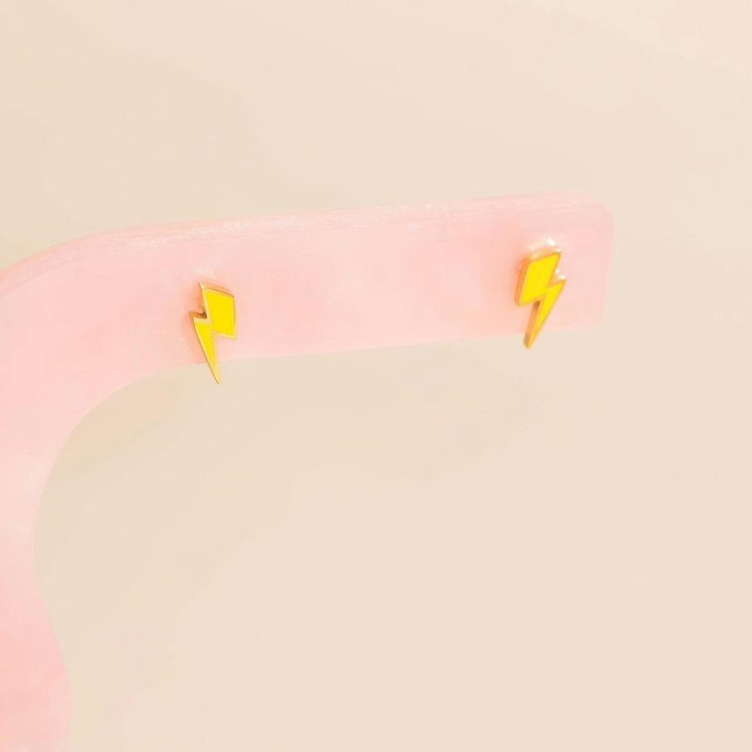 Lightning Mini Stud Earrings