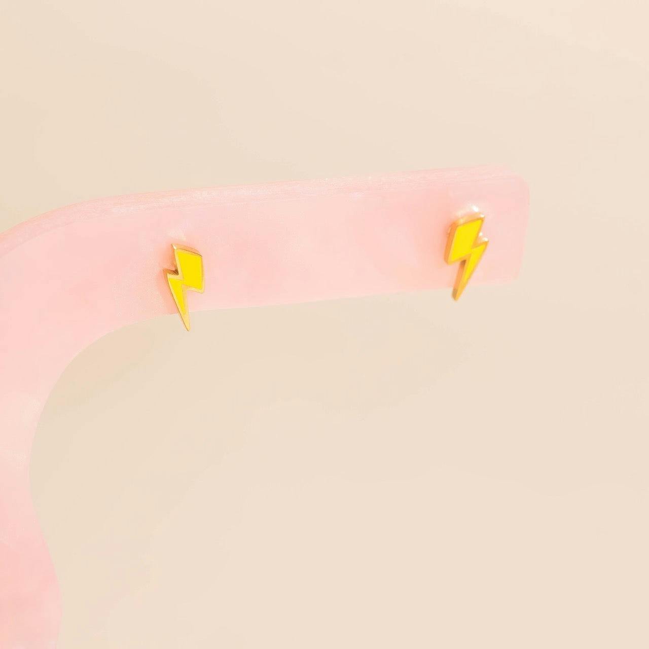 Lightning Mini Stud Earrings