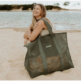 Beach Hauler™ Mesh Beach Bag - Pandanus