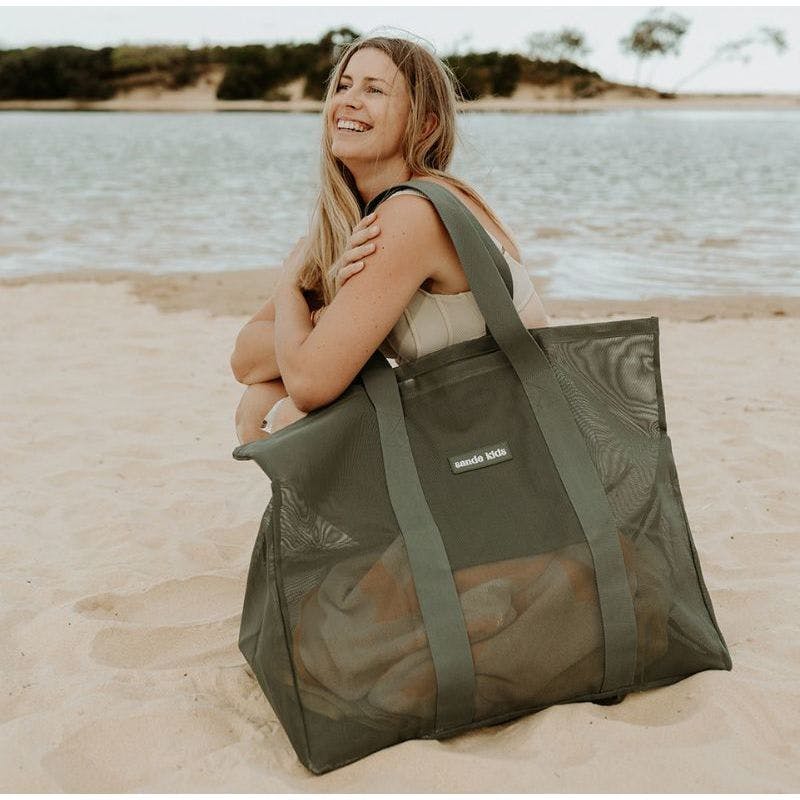 Beach Hauler™ Mesh Beach Bag - Pandanus
