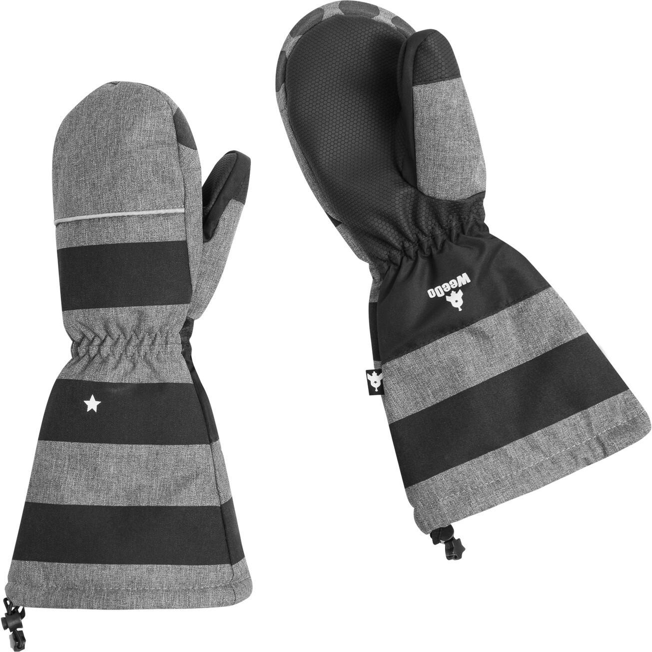 Racoondo Mittens, Grey