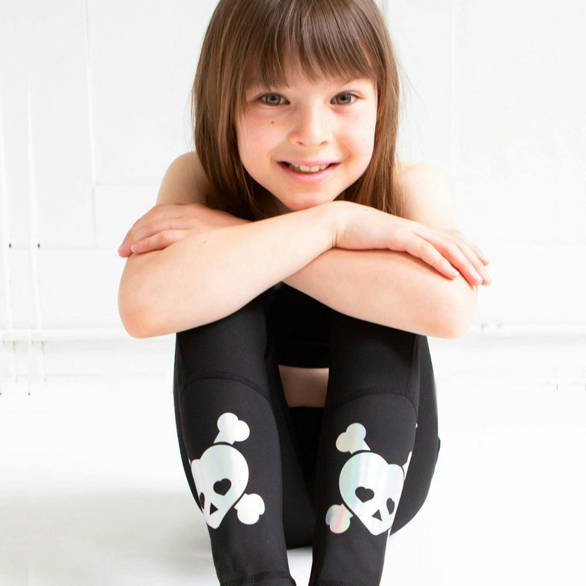 Aaliyah - Printed Activewear Capri Leggings