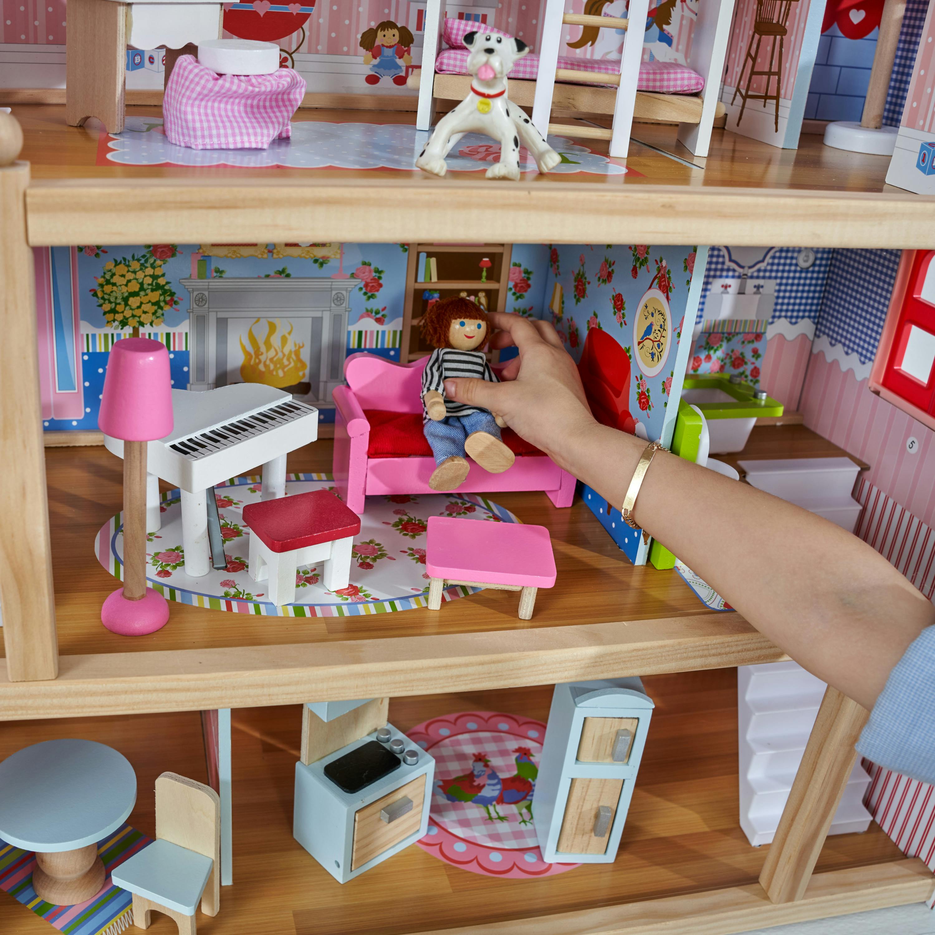 Chelsea Doll Cottage Wooden Dollhouse