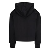 Black Jumpman Cropped Hoodie