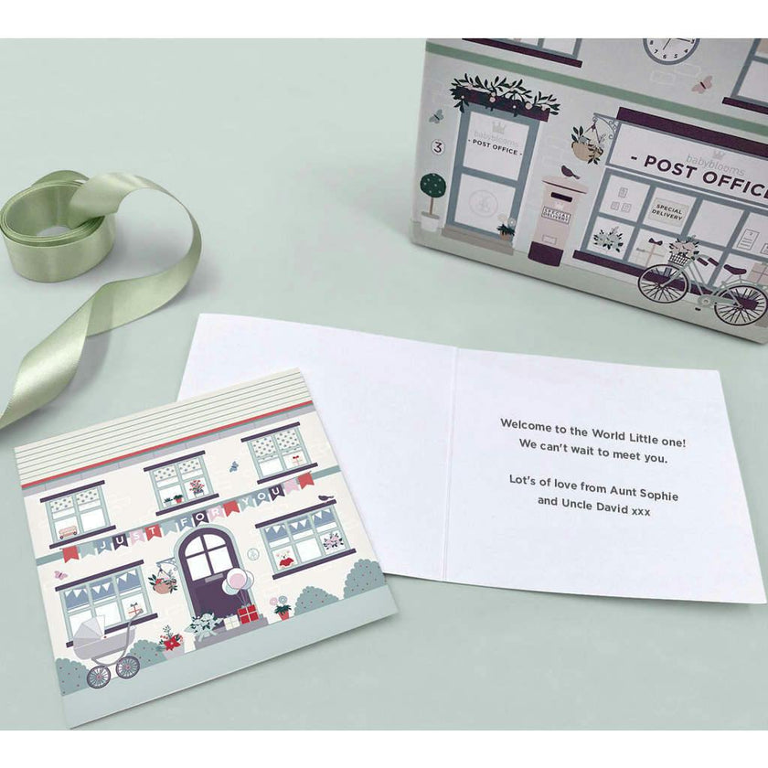 Welcome To The World Book with Personalized Baby Soft Toy
