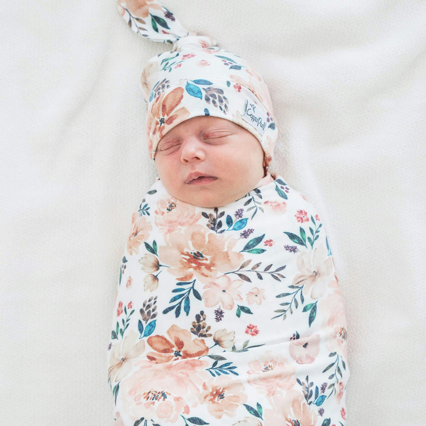 Knit Swaddle Blanket - Autumn