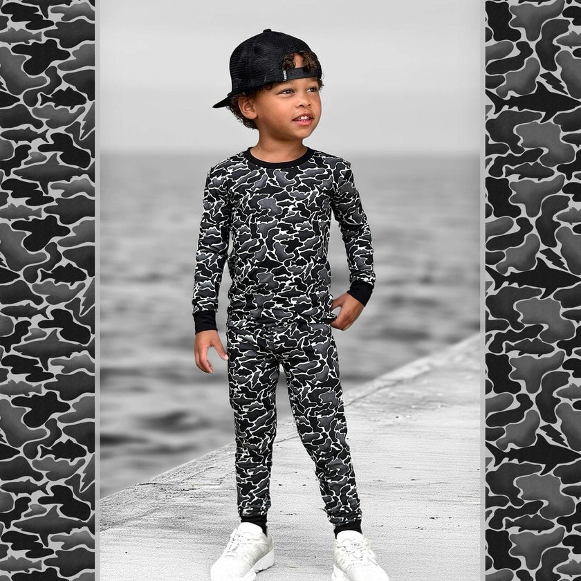 Deep End 2 Piece Pajama Set