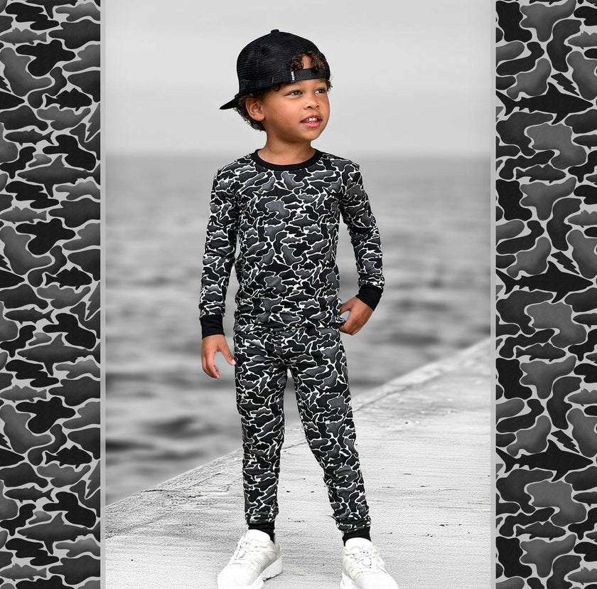 Deep End 2 Piece Pajama Set