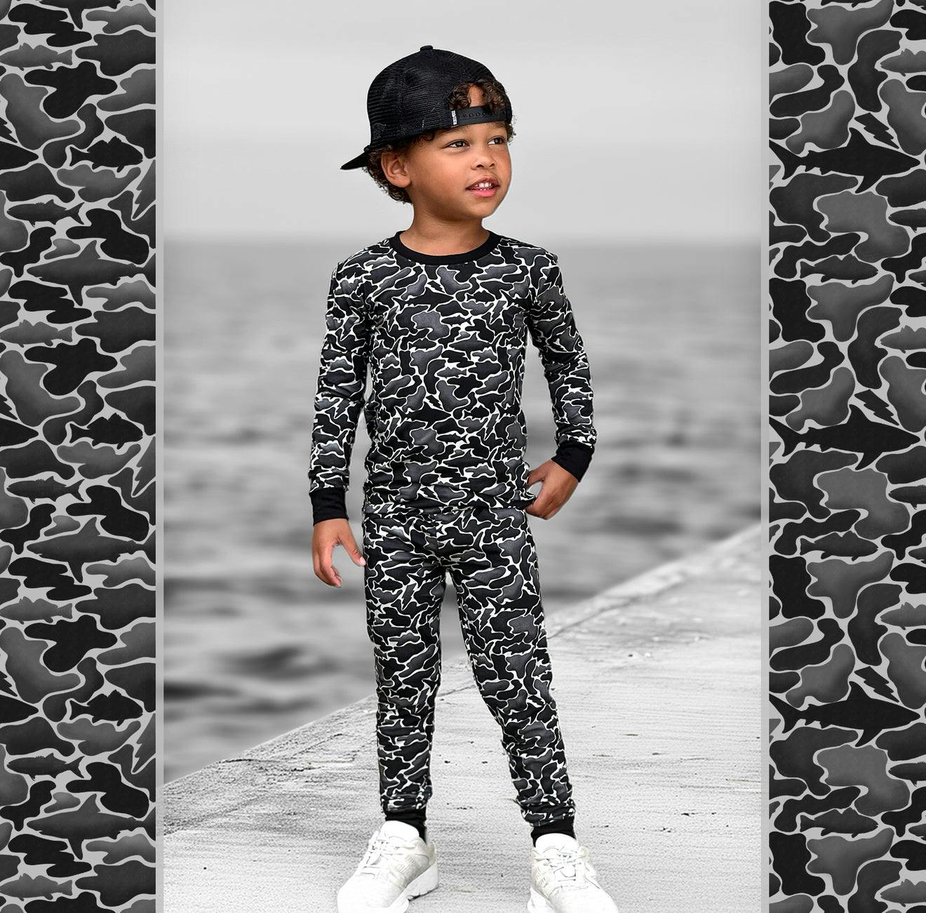 Deep End 2 Piece Pajama Set