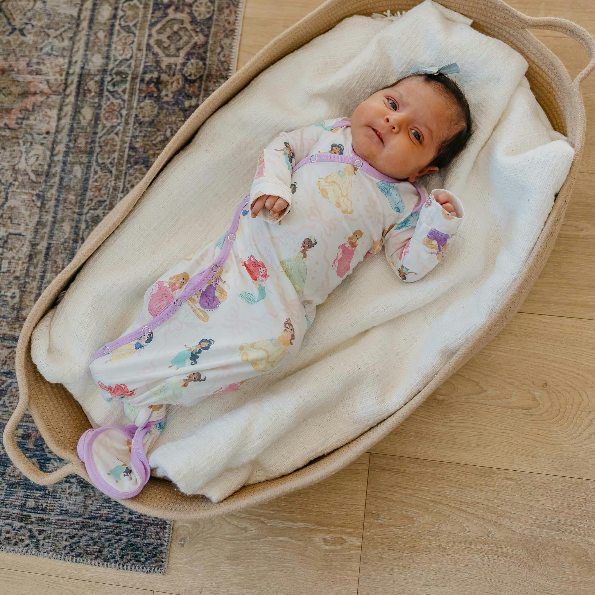 Newborn Knotted Gown - Disney Princess