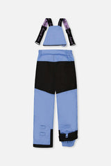 Two Piece Play Snowsuit Pink Mountain Print With Blue Pants
