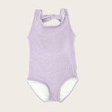 Terry Lavender Floral One Piece Tank